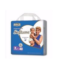 Softcare Baby Diapers, Large size 2 packs